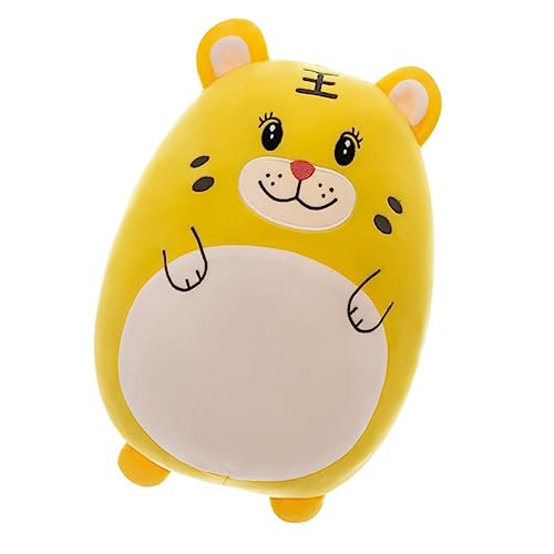 HOMOBABE 1 Stück Tigerpuppe Weihnachten Plüschtiere Kinderspielzeug Stofftierpuppe gefülltes Tigerspielzeug Tierspielzeug für Tiger-Ornamente PP Baumwolle Yellow HOMOBABE 1 Stück Tigerpuppe Weihnachten Plüschtiere Kinderspielzeug Stofftierpuppe gefülltes Tigerspielzeug Tierspielzeug für Tiger-Ornamente PP Baumwolle Yellow von HOMOBABE