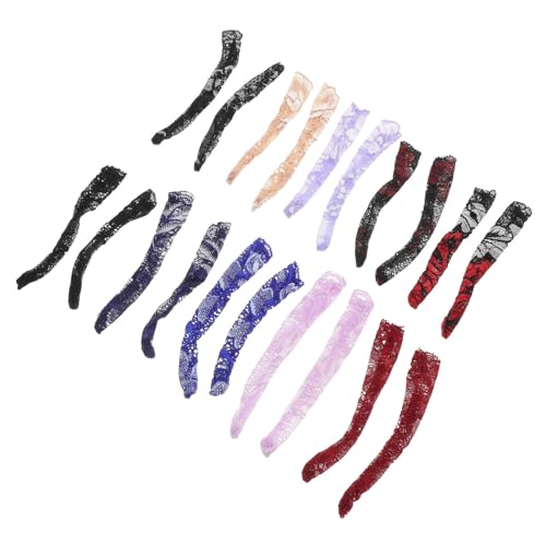 HOMOBABE 10 Paare Puppenstrümpfe mit Spitze Lange Socken für Amerikanische Puppen Bequem und für Rollenspiele und Kreatives Ankleiden HOMOBABE 10 Paare Puppenstrümpfe mit Spitze Lange Socken für Amerikanische Puppen Bequem und für Rollenspiele und Kreatives Ankleiden von HOMOBABE