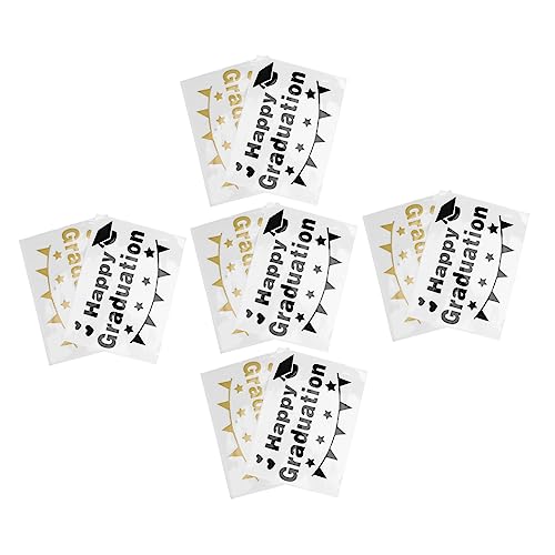 HOMOBABE 10 Stück Ballonaufkleber Ballonkleister Selber Machen Dekorative Abziehbilder Party-Ballon-Aufkleber Party-Aufkleber Graduierungs-Ballon-Aufkleber Ballon Paster PVC von HOMOBABE