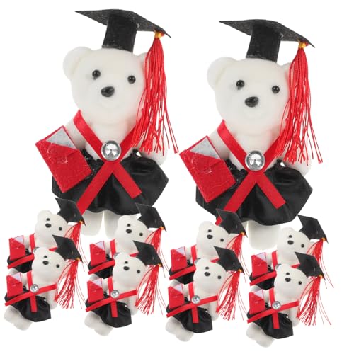 HOMOBABE 10 Stück Dr. Bärenpuppe Diplom-Bär Bärendekorationen Abschluss trägt Masse Mini-Abschlussbär Cartoon-Bär-Figur Bären im Taschenformat für Abschlussfeiern Schaum HOMOBABE 10 Stück Dr. Bärenpuppe Diplom-Bär Bärendekorationen Abschluss trägt Masse Mini-Abschlussbär Cartoon-Bär-Figur Bären im Taschenformat für Abschlussfeiern Schaum von HOMOBABE