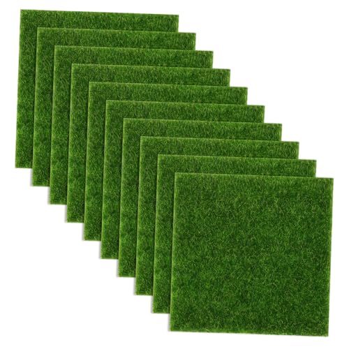 HOMOBABE 10 Stück Künstliches Künstliches Moos Kunstrasen Für Den Hinterhof Moos Zum Basteln Gartengraszubehör Zubehör Für Terrarien Miniatur-landschaftsdekoration Chemische Faser Green HOMOBABE 10 Stück Künstliches Künstliches Moos Kunstrasen Für Den Hinterhof Moos Zum Basteln Gartengraszubehör Zubehör Für Terrarien Miniatur-landschaftsdekoration Chemische Faser Green von HOMOBABE