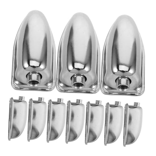 HOMOBABE 10 Stück Metall Drum Lugs für Snare und Tom Schlagzeug Zubehör Anpassbare Höhe Installieren Langlebig und Stabil Geeignet für Verschiedene Schlagzeugmarken und Modelle von HOMOBABE