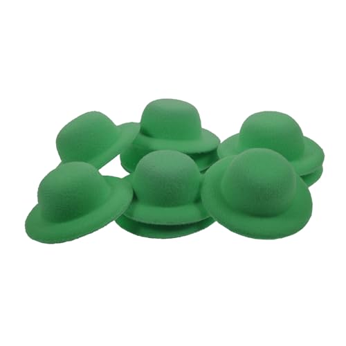 HOMOBABE 10 Stück Miniatur Hüte für Puppen Imitation Hüte aus Lint für DIY Deko Spielzeuggarten und Party Zubehör Grün HOMOBABE 10 Stück Miniatur Hüte für Puppen Imitation Hüte aus Lint für DIY Deko Spielzeuggarten und Party Zubehör Grün von HOMOBABE