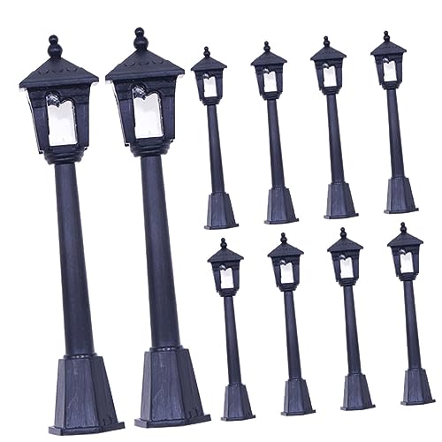 HOMOBABE 10 Stück Miniatur Straßenlaternen Mini Haus Dekorative Lichter für Puppenhäuser Realistische Straßenlampen Modelle für Garten Micro Landschafts Dekoration HOMOBABE 10 Stück Miniatur Straßenlaternen Mini Haus Dekorative Lichter für Puppenhäuser Realistische Straßenlampen Modelle für Garten Micro Landschafts Dekoration von HOMOBABE