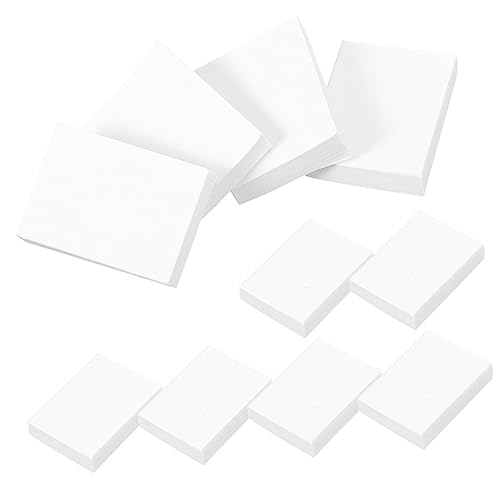 HOMOBABE 10 Stück Puppenhaus Buch Miniatur Winziges Mini-Sachen Mini -bücherregal Mini- Leer Puppenhauszubehör Mini-mikrowelle Bausätze Mach Es Mini Bücherset Weiß Papier von HOMOBABE