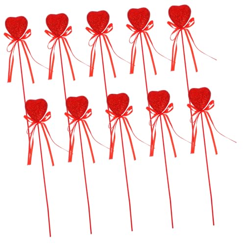HOMOBABE 10 Stück Romantische Herz Picks mit Glitzerbögen Teiliges für Hochzeiten Valentinstag Geburtstagsfeiern und Festliche Dekorationen Rote Herzform für Blumenarrangements und Kränze HOMOBABE 10 Stück Romantische Herz Picks mit Glitzerbögen Teiliges für Hochzeiten Valentinstag Geburtstagsfeiern und Festliche Dekorationen Rote Herzform für Blumenarrangements und Kränze von HOMOBABE