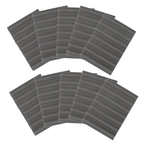 HOMOBABE 10 Stück Simulierte kleine Steine Wand Mini-Steine falsche Backsteinmauer kleine Mauersteine Stadt Modelle bastelmaterial bastel Materialien Miniaturobjekte Mini-Gartenziegel Boden von HOMOBABE