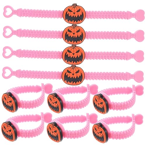 HOMOBABE 10 Stück Teiliges Halloween Handgelenkband für Abnehmbare Cartoon Armbänder Partyzubehör für Halloween und Kreative DIY Aktivitäten HOMOBABE 10 Stück Teiliges Halloween Handgelenkband für Abnehmbare Cartoon Armbänder Partyzubehör für Halloween und Kreative DIY Aktivitäten von HOMOBABE