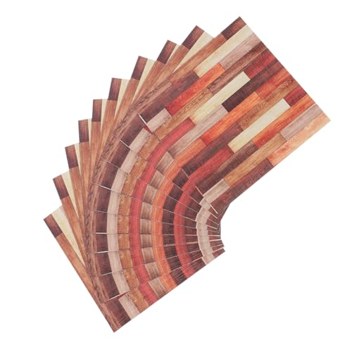 HOMOBABE 10 Stück Teiliges Miniatur Fußbodenaufkleber Imitation Holzoptik für Puppenhaus Einfach Anzubringen Dekorative Wand und Bodenverkleidung für Küche Bad Wohnzimmer und Schlafzimmer HOMOBABE 10 Stück Teiliges Miniatur Fußbodenaufkleber Imitation Holzoptik für Puppenhaus Einfach Anzubringen Dekorative Wand und Bodenverkleidung für Küche Bad Wohnzimmer und Schlafzimmer von HOMOBABE