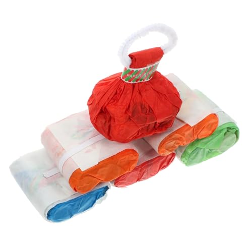 HOMOBABE 10 Stück Von Hand Geworfene Spinnenseide Partyversorgung Pastellfarbene Partydekorationen Lüfter Lametta Zirkus Partylichter Konfetti Festival Luftschlangen Mit Handwurf Papier von HOMOBABE