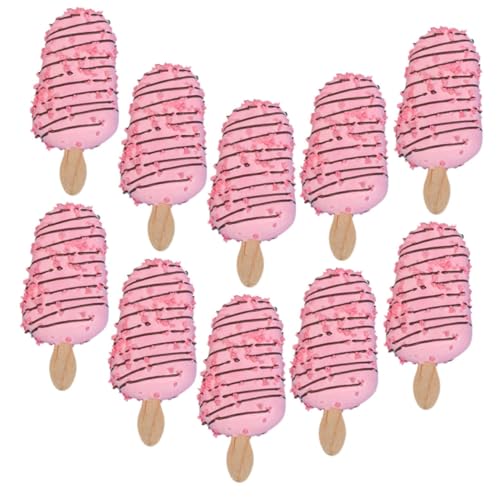 HOMOBABE 10 Teiliges Simulierte Eiscreme Modelle Realistische Fotorequisiten für Hochzeiten Partys und Hausdekoration Künstliche Eiscreme Modelle für Schaufenster und Präsentationen von HOMOBABE
