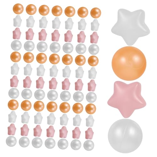 HOMOBABE 100 Stück Kunststoff Bälle für Bunte Spielbälle für Ballgruben und Spielzelte Leicht Sicher Wiederverwendbar für Drinnen Draußen für Kleinkinder und Junge Mädchen HOMOBABE 100 Stück Kunststoff Bälle für Bunte Spielbälle für Ballgruben und Spielzelte Leicht Sicher Wiederverwendbar für Drinnen Draußen für Kleinkinder und Junge Mädchen von HOMOBABE