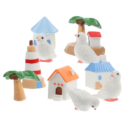 HOMOBABE 10Stücke Strand Dekoration Teiliges DIY Mikrolandschaft Figuren für Puppenhaus Garten Kreative Miniaturobjekte mit Strand Accessoires Tischdeko HOMOBABE 10Stücke Strand Dekoration Teiliges DIY Mikrolandschaft Figuren für Puppenhaus Garten Kreative Miniaturobjekte mit Strand Accessoires Tischdeko von HOMOBABE