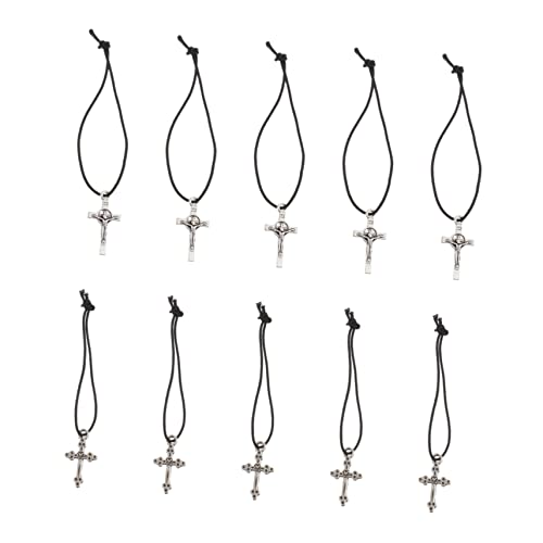 HOMOBABE 10pcs Dress Up Halskette Puppenkleid Spiel Halskette Accessoire Dressing Accessoire von HOMOBABE