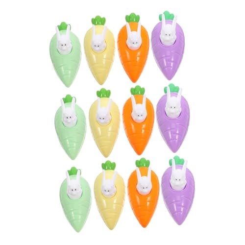 HOMOBABE 12 Stück Auto zurückziehen kinderspielzeug Toys Cars osterspielzeuge Sicheres Bauauto Bauspielzeug für Kleinkinder Plastik von HOMOBABE
