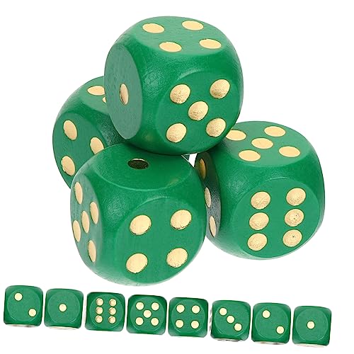 HOMOBABE 12 Stück Grüne Würfel Spiel Ästhetischer Würfel Bunt Accessoires Zum St. Patty's Day St. Patricks Day Accessoires St Patricks Day Party Favors Green Holz HOMOBABE 12 Stück Grüne Würfel Spiel Ästhetischer Würfel Bunt Accessoires Zum St. Patty's Day St. Patricks Day Accessoires St Patricks Day Party Favors Green Holz von HOMOBABE