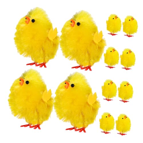 HOMOBABE 12 Stück Küken Figuren Chenille für Tischdekoration Kuchendeko und Ostereierfüllung Dekoration für und Feiern HOMOBABE 12 Stück Küken Figuren Chenille für Tischdekoration Kuchendeko und Ostereierfüllung Dekoration für und Feiern von HOMOBABE