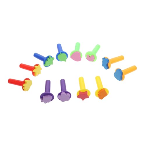 HOMOBABE 12Stücke Teiliges DIY Stamper Stempel für Kreative Bastelprojekte für Klassenzimmerbelohnungen Party und Kunsthandwerk Geruchlos und Wiederverwendbar HOMOBABE 12Stücke Teiliges DIY Stamper Stempel für Kreative Bastelprojekte für Klassenzimmerbelohnungen Party und Kunsthandwerk Geruchlos und Wiederverwendbar von HOMOBABE