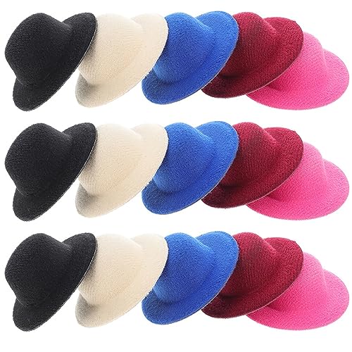 HOMOBABE 15 Stück Puppenhüte Stylische DIY Bastelhüte für Puppenaccessoires für Kreative Projekte und Individuelles Puppenstyling HOMOBABE 15 Stück Puppenhüte Stylische DIY Bastelhüte für Puppenaccessoires für Kreative Projekte und Individuelles Puppenstyling von HOMOBABE