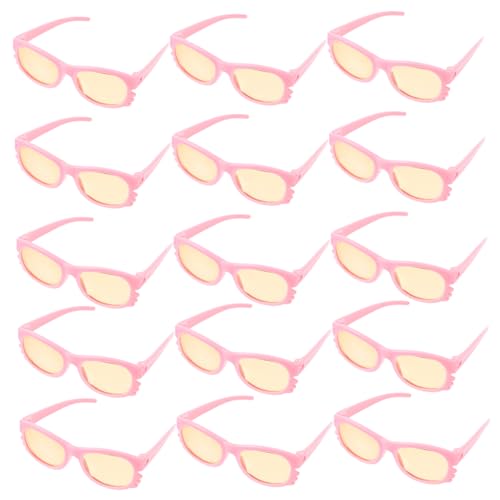 HOMOBABE 16 Stück Mini Sonnenbrillen für Puppen Teiliges aus Robustem Kunststoff Accessoires für Puppen zum Ankleiden und Dekorieren von Puppenhäusern HOMOBABE 16 Stück Mini Sonnenbrillen für Puppen Teiliges aus Robustem Kunststoff Accessoires für Puppen zum Ankleiden und Dekorieren von Puppenhäusern von HOMOBABE