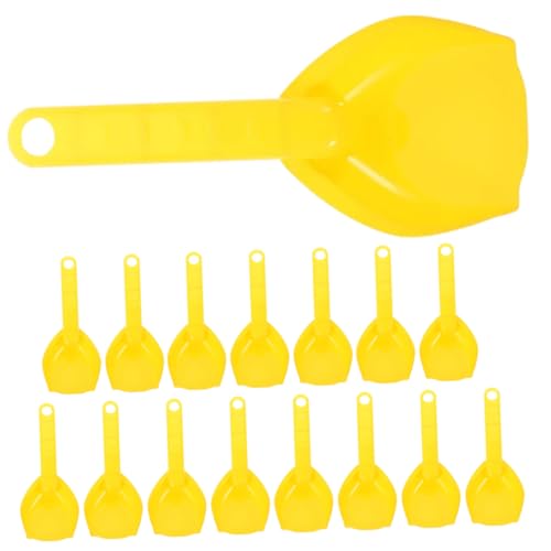 HOMOBABE 16 Stück Teiliges Set Strandschaufeln aus Sandspielzeug für Außenbereich für Sandkasten Garten und Fördert die Geschicklichkeit von Mädchen und Jungen von HOMOBABE