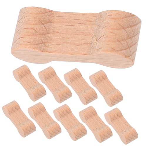 HOMOBABE 16Stücke Holz Gleisverbinder für Eisenbahnen Kompatibel mit Meisten Spielzeugen Robustes Holzmaterial Fördert Kreativität und Feinmotorik HOMOBABE 16Stücke Holz Gleisverbinder für Eisenbahnen Kompatibel mit Meisten Spielzeugen Robustes Holzmaterial Fördert Kreativität und Feinmotorik von HOMOBABE