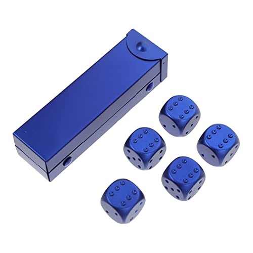 HOMOBABE 1Satz Aluminiumlegierungs Würfelset für Partys Spielwürfel Requisiten Leicht und Tragbar für Festlichkeiten für Kartenspiele und Würfelspiele Spaß für Jede HOMOBABE 1Satz Aluminiumlegierungs Würfelset für Partys Spielwürfel Requisiten Leicht und Tragbar für Festlichkeiten für Kartenspiele und Würfelspiele Spaß für Jede von HOMOBABE