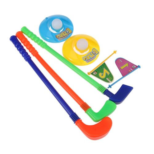 HOMOBABE 1Satz Golfspielzeug für Lernspielzeug mit Golf Schlägern Bällen und Übungslöchern für Indoor und Outdoor Sportspiele Koordination und des HOMOBABE 1Satz Golfspielzeug für Lernspielzeug mit Golf Schlägern Bällen und Übungslöchern für Indoor und Outdoor Sportspiele Koordination und des von HOMOBABE