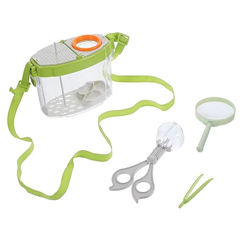 HOMOBABE 1Satz Insektenfangwerkzeug mit Beobachtungsbox für Wissenschaftliches Spielzeugset mit Lupenbox Insektenfänger und Zubehör für Outdoor Erkundungen und Experimente HOMOBABE 1Satz Insektenfangwerkzeug mit Beobachtungsbox für Wissenschaftliches Spielzeugset mit Lupenbox Insektenfänger und Zubehör für Outdoor Erkundungen und Experimente von HOMOBABE