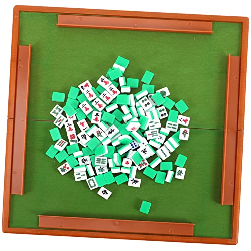 HOMOBABE 1Satz Lustiges Mahjong Set Mini Mahjong Spielset mit Spielsteinen Transparentes Design für Reisen und Zuhause Familienfeiern und Partys Hochwertige Verarbeitung HOMOBABE 1Satz Lustiges Mahjong Set Mini Mahjong Spielset mit Spielsteinen Transparentes Design für Reisen und Zuhause Familienfeiern und Partys Hochwertige Verarbeitung von HOMOBABE