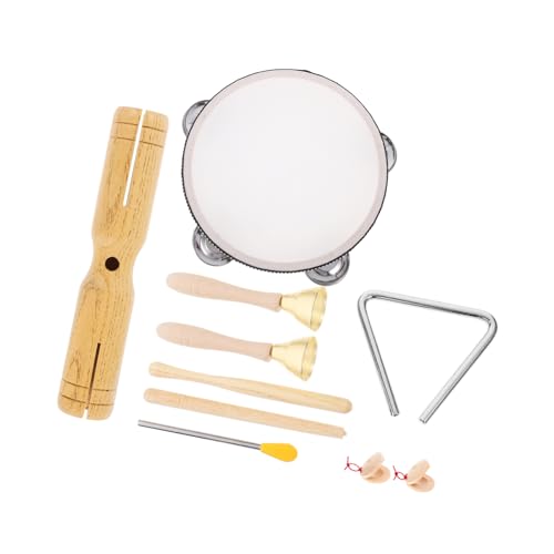 HOMOBABE 1Satz Musikinstrumente für Kleinkinder Teiliges Holzspielzeug für Rhythmische und Musikalische Bildung für Jahre Alte und Jungen HOMOBABE 1Satz Musikinstrumente für Kleinkinder Teiliges Holzspielzeug für Rhythmische und Musikalische Bildung für Jahre Alte und Jungen von HOMOBABE