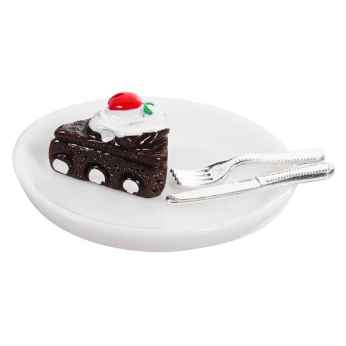 HOMOBABE 1satz Miniatur Küchenaccessoires Kreative Kuchenmodelle Für Puppenhäuser Dekoration Für Spielzeug Fotografie Und Modellräume Lebensnahe Details Robustes Harzmaterial von HOMOBABE