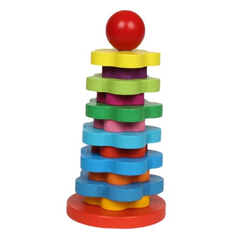 HOMOBABE 1Satz Stapelspielzeug aus Regenbogen Säulen für Kreative Lernspiele Lagige Montessori Spielmöglichkeit für Sicheres und Soziales Fördert Farberkennung HOMOBABE 1Satz Stapelspielzeug aus Regenbogen Säulen für Kreative Lernspiele Lagige Montessori Spielmöglichkeit für Sicheres und Soziales Fördert Farberkennung von HOMOBABE
