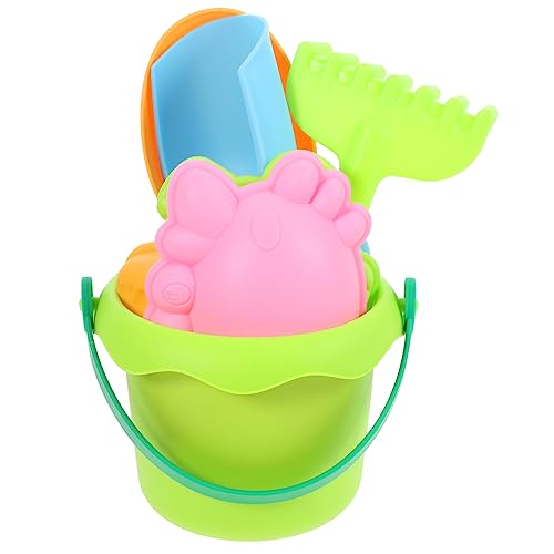 HOMOBABE 1Satz Strandspielzeugset für Teiliges Sandspielzeug mit Eimer und Förmchen für Strand Garten und Sandkasten Leicht und Tragbar für Jungen von HOMOBABE