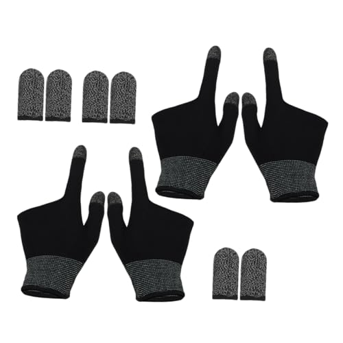 HOMOBABE Komplettes Gaming-Paket 2 Sets Graphen-Gaming- Nicht Medizinisch Nicht Medizinisch Nicht Medizinisch Nicht Medizinisch Fingerlinge Für Mobile Passform von HOMOBABE