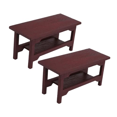 HOMOBABE 2 STÜCK Mini Holzschreibtisch Deko für Kreatives und Einrichtung für Puppenhaus Leicht und Stabil für DIY Projekte Fördert Kreativität und Vorstellungskraft HOMOBABE 2 STÜCK Mini Holzschreibtisch Deko für Kreatives und Einrichtung für Puppenhaus Leicht und Stabil für DIY Projekte Fördert Kreativität und Vorstellungskraft von HOMOBABE