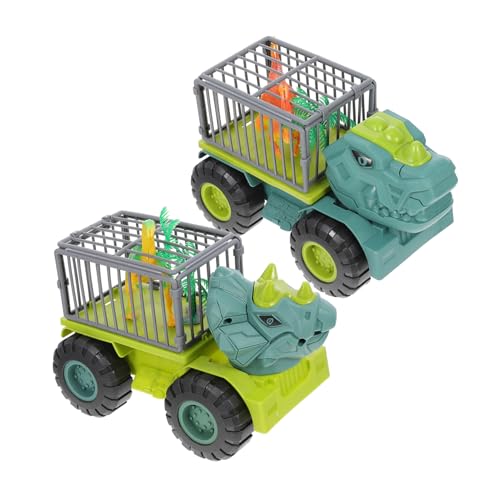 HOMOBABE 2 Sätze Dinosaurier Spielzeugauto Set für Teiliges Ingenieurfahrzeug mit Reibungsantrieb für Jungen und Mädchen Fördert Kreativität und Motorische Fähigkeiten Zufällige Farbe HOMOBABE 2 Sätze Dinosaurier Spielzeugauto Set für Teiliges Ingenieurfahrzeug mit Reibungsantrieb für Jungen und Mädchen Fördert Kreativität und Motorische Fähigkeiten Zufällige Farbe von HOMOBABE