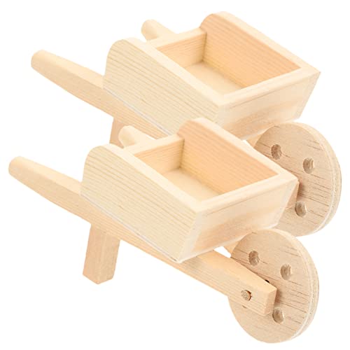 HOMOBABE 2 Stck. CART -Modell Miniatur Zauberer winzig Rad Mini-Cart-Schubkarren-Modelle Mini-Schubkarren Modelle von Minikarrenkarren Minikarren- Holz HOMOBABE 2 Stck. CART -Modell Miniatur Zauberer winzig Rad Mini-Cart-Schubkarren-Modelle Mini-Schubkarren Modelle von Minikarrenkarren Minikarren- Holz von HOMOBABE
