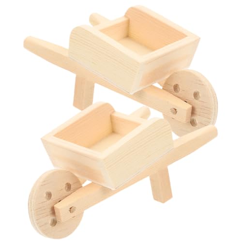 HOMOBABE 2 Stck. Modell der Heimdekoration Mini-Cart-Schubkarren Miniaturschubkarren Miniaturkarren-Schubkarren Miniatur-Wagen-Schubkarren-Modelle Minikarren- Holz HOMOBABE 2 Stck. Modell der Heimdekoration Mini-Cart-Schubkarren Miniaturschubkarren Miniaturkarren-Schubkarren Miniatur-Wagen-Schubkarren-Modelle Minikarren- Holz von HOMOBABE
