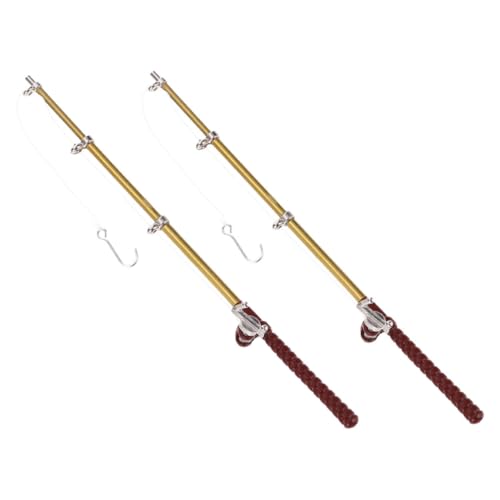 HOMOBABE Angelrute Taschenstift Angelrute Für Jungen Und Mädchen Mini-hausversorgung Angelrutenspielzeug von HOMOBABE