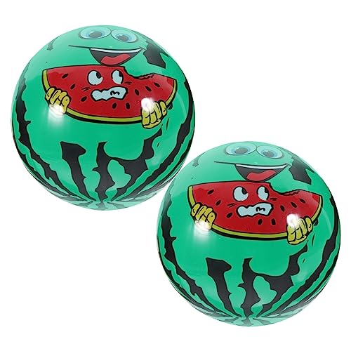 HOMOBABE 2 Stück Aufblasbare Wassermelonen Bälle PVC Strandspielzeug für Sommeraktivitäten im Wasser Großer Lustiger Ball für Pool und Strandspiele HOMOBABE 2 Stück Aufblasbare Wassermelonen Bälle PVC Strandspielzeug für Sommeraktivitäten im Wasser Großer Lustiger Ball für Pool und Strandspiele von HOMOBABE