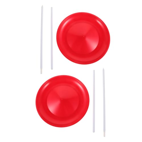 HOMOBABE 2 Stück Circus Spinning für Bühnenaufführungen Leichtes Zubehör für Outdoor Aktivitäten und Geschicklichkeitstraining HOMOBABE 2 Stück Circus Spinning für Bühnenaufführungen Leichtes Zubehör für Outdoor Aktivitäten und Geschicklichkeitstraining von HOMOBABE