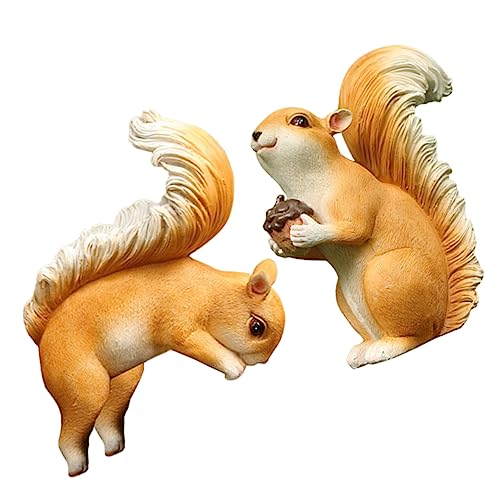 HOMOBABE 2 Stück Eichhörnchen Anhänger Eichhörnchen Simulation Eichhörnchen Figur Ornament Garten Eichhörnchen Skulptur Tier Eichhörnchen Eichhörnchen Liebhaber Figur Eichel HOMOBABE 2 Stück Eichhörnchen Anhänger Eichhörnchen Simulation Eichhörnchen Figur Ornament Garten Eichhörnchen Skulptur Tier Eichhörnchen Eichhörnchen Liebhaber Figur Eichel von HOMOBABE