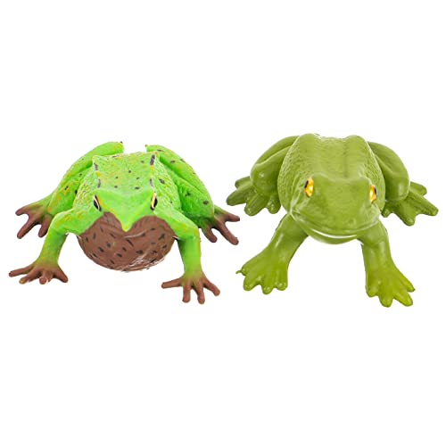 HOMOBABE 2 Stück Frosch-Modell Froschdekoration Frösche Frosch Zeug Froschstatue Frosch Frosch-Minifiguren Froschmodellspielzeug Aquarium-Frosch-Ornament Froschaquarium Plastik HOMOBABE 2 Stück Frosch-Modell Froschdekoration Frösche Frosch Zeug Froschstatue Frosch Frosch-Minifiguren Froschmodellspielzeug Aquarium-Frosch-Ornament Froschaquarium Plastik von HOMOBABE