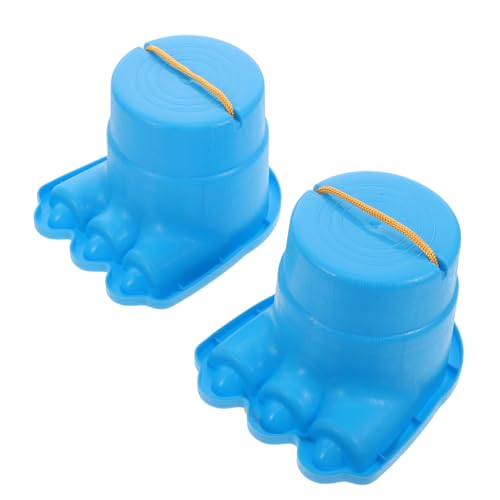 HOMOBABE 2 Stück Große Füße Stelzen Requisiten Für Outdoor-Spiele Blue Abs HOMOBABE 2 Stück Große Füße Stelzen Requisiten Für Outdoor-Spiele Blue Abs von HOMOBABE