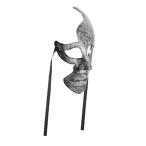 HOMOBABE 2 Stück Halloween Halbmaske aus Kunststoff Antike Masquerade Deko für Partys und Cosplay für Hochzeiten Tanzveranstaltungen und Feiern HOMOBABE 2 Stück Halloween Halbmaske aus Kunststoff Antike Masquerade Deko für Partys und Cosplay für Hochzeiten Tanzveranstaltungen und Feiern von HOMOBABE
