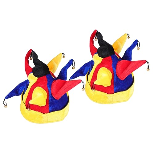 HOMOBABE 2 Stück Kinderhut Plüschmütze Karnevalsclown-outfit Kappe Jelly Fish Hut Verrückter Hut Verrückte Hüte Für Coole Mützen Clown-cosplay-stütze Eimerhüte Kostümhut Melone Stoff HOMOBABE 2 Stück Kinderhut Plüschmütze Karnevalsclown-outfit Kappe Jelly Fish Hut Verrückter Hut Verrückte Hüte Für Coole Mützen Clown-cosplay-stütze Eimerhüte Kostümhut Melone Stoff von HOMOBABE