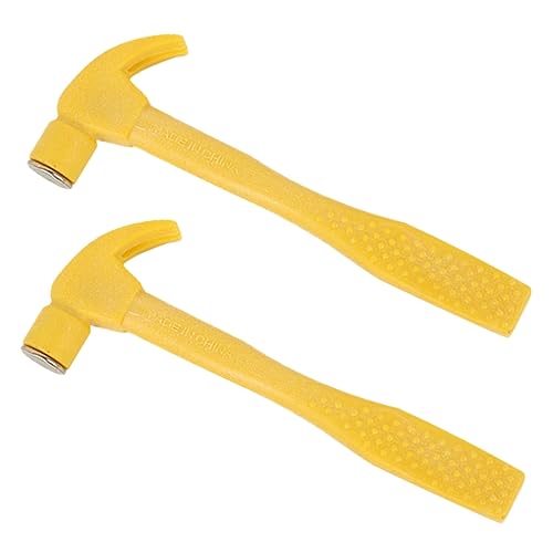 HOMOBABE 2 Stück Mini Hammer für Lustige Lernspielzeuge zur Hand Augen Koordination und Fingerfertigkeit Sicher und Langlebig für Geburtstagsgeschenke und Feiertage von HOMOBABE