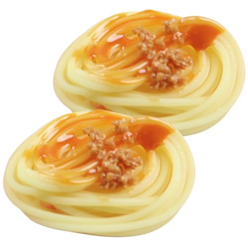 HOMOBABE 2 Stück Nudeln Mit Künstlicher Soße Schüssel Gefälschtes Essen Restaurant Fälschung Gefälschte Nudeln Makronen Nudelschalen Sofortig Gefälschtes -Modell Wurst PVC Yellow HOMOBABE 2 Stück Nudeln Mit Künstlicher Soße Schüssel Gefälschtes Essen Restaurant Fälschung Gefälschte Nudeln Makronen Nudelschalen Sofortig Gefälschtes -Modell Wurst PVC Yellow von HOMOBABE
