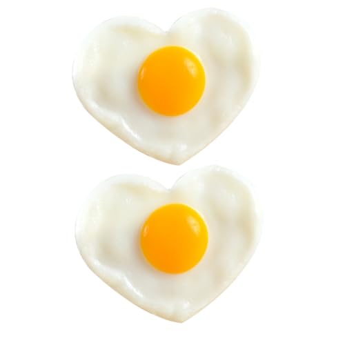 HOMOBABE 2 Stück PVC Fake Food Realistische Spiegelei Deko Requisiten für Fotografie Restaurant und Küche Lustige und Lebensechte Modelle für Kreative Displays HOMOBABE 2 Stück PVC Fake Food Realistische Spiegelei Deko Requisiten für Fotografie Restaurant und Küche Lustige und Lebensechte Modelle für Kreative Displays von HOMOBABE
